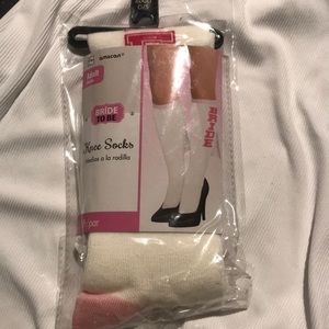 Knee Socks that say Bride